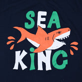 Sea King Summer Half Sleeves Boys T-Shirt
